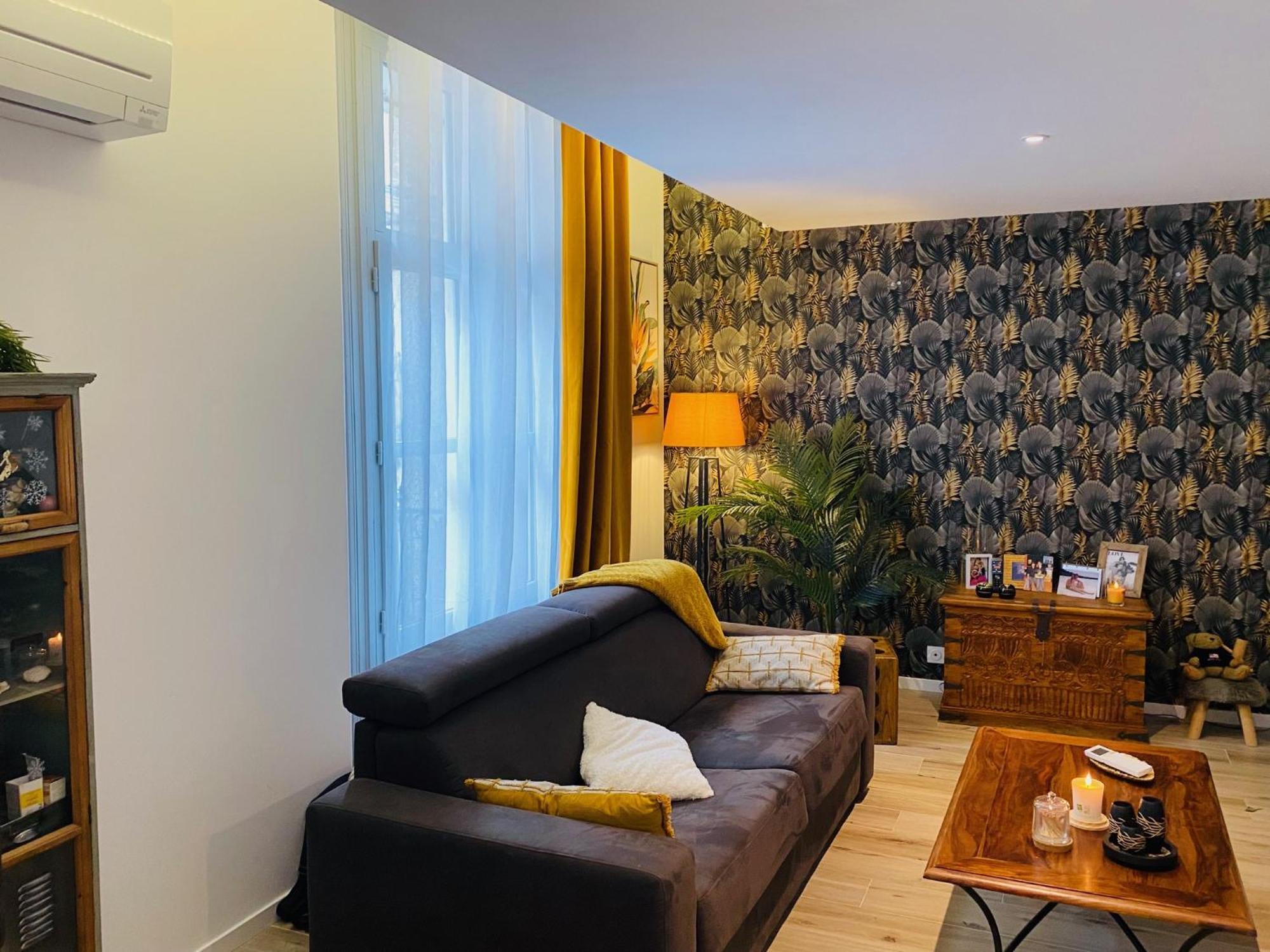 Apartment Douillet Et Coquet Climatise - Parking Prive Gratuit - Centre