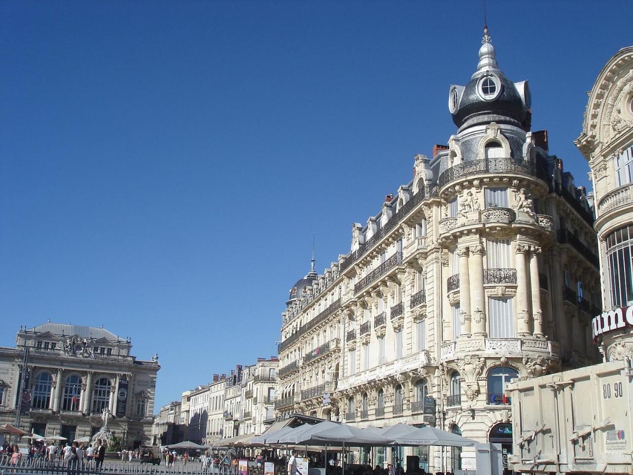 Apartment Douillet Et Coquet Climatise - Parking Prive Gratuit - Centre Montpellier